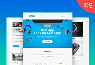 deso email template